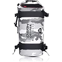 IRON JIAS Bolsa de Alforjas para Moto- 500D PVC Impermeable | Multifuncional | Reflectante | Gran Capacidad Bolsa de…